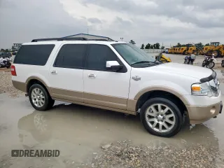 2012 Ford Expedition Max King Ranch z VIN 1FMJK1J50CEF34519, wystawiony jako Copart lot #59759965 z przebiegiem 187 401 mil mil oraz Czysty tytuł • Clean title. Historia ofert i sprzedaży dostępna na DreamBid. Obrazek 4.