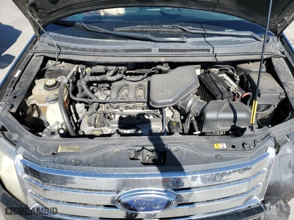 2008 Ford Edge SEL with VIN 2FMDK38C18BA24812, listed as a Copart auction lot 48206055 with 262,887 mi miles and Salvage Title. Bid and sale history available at carsss.com. Image 12.