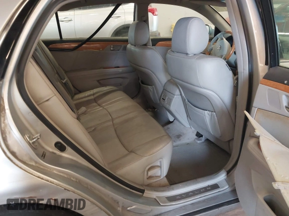2005 Toyota Avalon XL with VIN 4T1BK36B15U060278, listed as a IAAI auction lot 41667236 with 167,535 mi miles and . Bid and sale history available at DreamBid. Image 8.