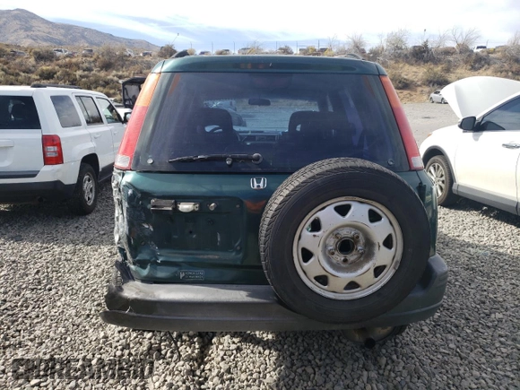 1999 Honda CR-V LX with VIN JHLRD1847XC036630, listed as a Copart auction lot 75708664 with 201,240 mi miles and Salvage Title. Bid and sale history available at carsss.com. Image 6.