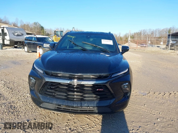2025 Chevrolet Blazer RS with VIN 3GNKBKRS3SS103807, listed as a IAAI auction lot 41660219 with Not provided miles and . Bid and sale history available at DreamBid. Image 12.