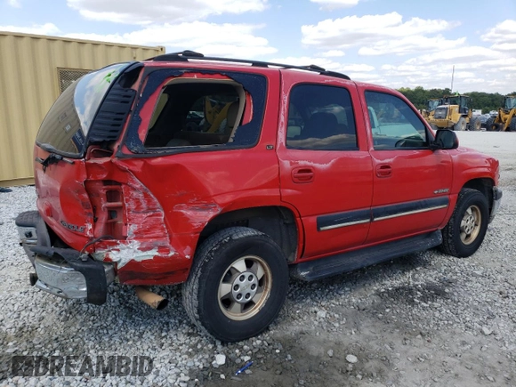 2001 Chevrolet Tahoe LT with VIN 1GNEC13T21J242185, listed as a Copart auction lot 70806464 with 366,102 mi miles and Salvage Title. Bid and sale history available at carsss.com. Image 3.
