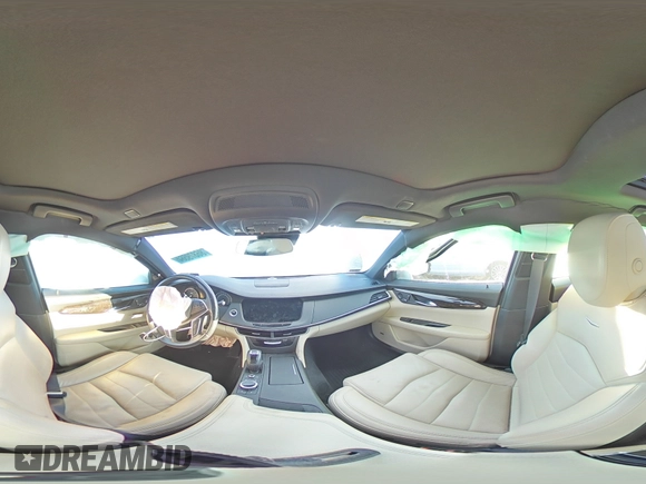 2019 Cadillac CT6 Luxury AWD with VIN 1G6KB5RS7KU141246, listed as a Copart auction lot 86879564 with Not provided miles and Salvage title. Bid and sale history available at DreamBid. Image 12.