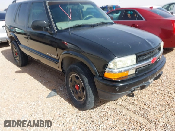 2002 Chevrolet Blazer LS z VIN 1GNDT13W42K124494, wystawiony jako IAAI lot #42266284 z przebiegiem 259 857 mil mil oraz . Historia ofert i sprzedaży dostępna na DreamBid. Obrazek 1.