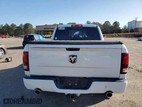 2016 Ram 1500 Sport with VIN 1C6RR6MT8GS414749, listed as a Copart auction lot 87182404 with 50,788 mi miles and Salvage Title. Bid and sale history available at carsss.com. Image 6.