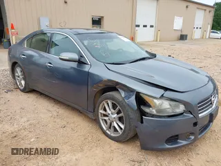 2010 Nissan Maxima 3.5 SV with VIN 1N4AA5AP0AC806842, listed as a IAAI auction lot 42220428 with 129,530 mi miles. Bid and sale history available at carsss.com. Image 1.