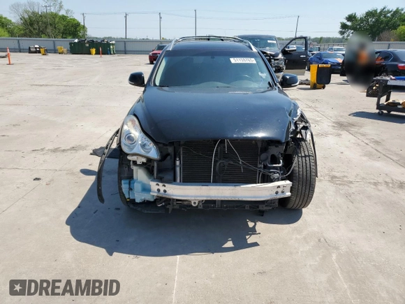 2017 Infiniti QX50 with VIN JN1BJ0RPXHM384740, listed as a Copart auction lot 51159765 with 129,516 mi miles and Salvage title. Bid and sale history available at DreamBid. Image 5.