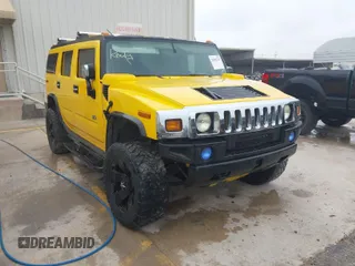 2003 Hummer H2 with VIN 5GRGN23U13H134529, listed as a IAAI auction lot 41985725 with 191,902 mi miles. Bid and sale history available at carsss.com. Image 1.