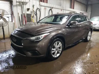 2017 Infiniti QX30 with VIN SJKCH5CP1HA038870, listed as a Copart auction lot 49307075 with 86,060 mi miles and Salvage Title. Bid and sale history available at DreamBid. Image 1.