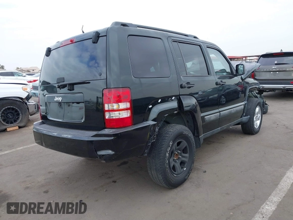 2012 Jeep Liberty Sport with VIN 1C4PJMAK5CW145393, listed as a IAAI auction lot 41558487 with 133,212 mi miles. Bid and sale history available at carsss.com. Image 4.