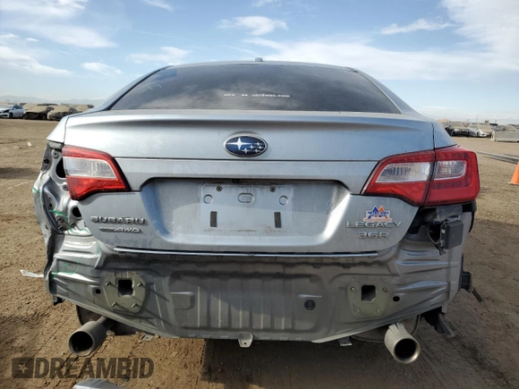 2015 Subaru Legacy 3.6R Limited with VIN 4S3BNEJ67F3004838, listed as a Copart auction lot 88723145 with 129,316 mi miles and Salvage Title. Bid and sale history available at carsss.com. Image 6.