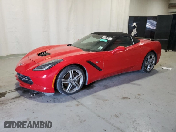 2017 Chevrolet Corvette 3LT with VIN 1G1YF3D72H5120013, listed as a Copart auction lot 86620464 with 31,823 mi miles and Clean Title. Bid and sale history available at carsss.com. Image 1.