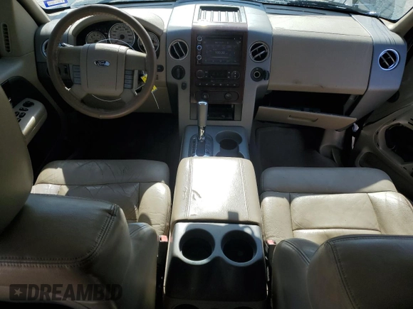 2007 Ford F-150 XLT with VIN 1FTPW14V77KC10974, listed as a Copart auction lot 52393455 with 167,297 mi miles and Salvage Title. Bid and sale history available at DreamBid. Image 8.
