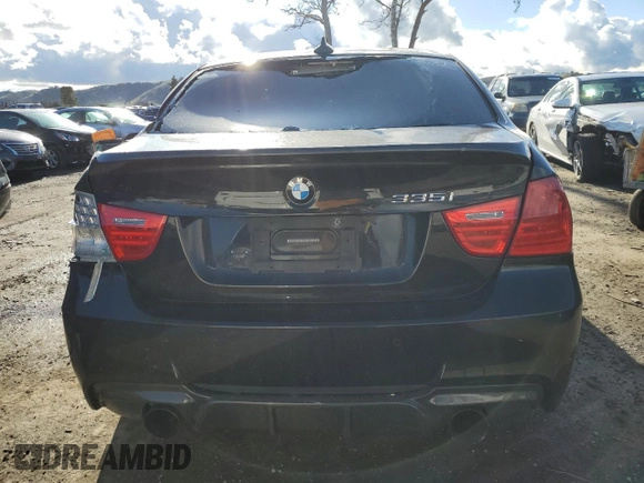 2011 BMW 3 Series 335i with VIN WBAPM5C59BE575529, listed as a Copart auction lot 44697325 with 151,284 mi miles and Clean Title. Bid and sale history available at carsss.com. Image 6.