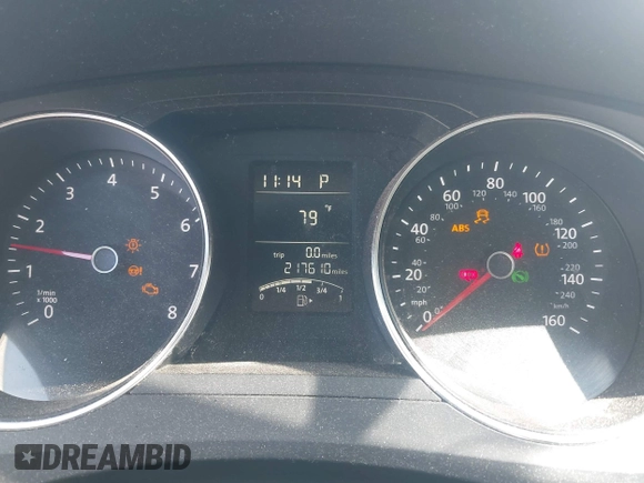 2015 Volkswagen Jetta Sedan 1.8T SE with VIN 3VWD17AJ0FM329783, listed as a IAAI auction lot 42142611 with 217,610 mi miles. Bid and sale history available at carsss.com. Image 7.