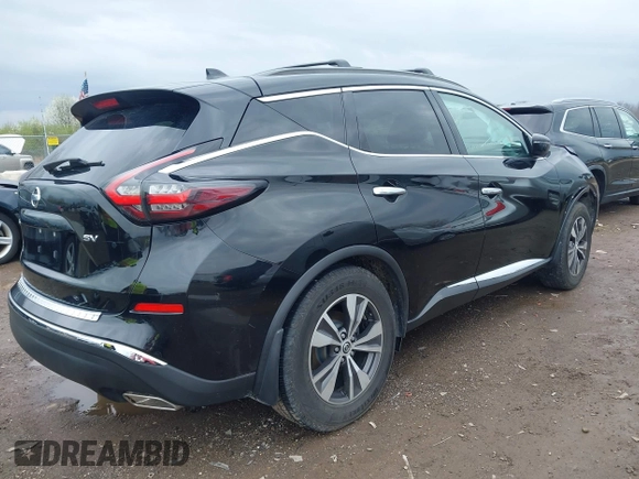 2019 Nissan Murano S with VIN 5N1AZ2MJ2KN159192, listed as a IAAI auction lot 41942562 with 90,056 mi miles and . Bid and sale history available at DreamBid. Image 4.