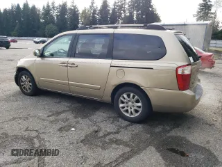 2006 Kia Sedona LX with VIN KNDMB233866080327, listed as a Copart auction lot 74601084 with 219,974 mi miles and Salvage Title. Bid and sale history available at carsss.com. Image 2.