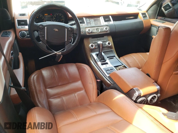 2012 Land Rover Range Rover Sport HSE Lux with VIN SALSK2D44CA722137, listed as a Copart auction lot 55095065 with 109,652 mi miles and Salvage Title. Bid and sale history available at DreamBid. Image 8.