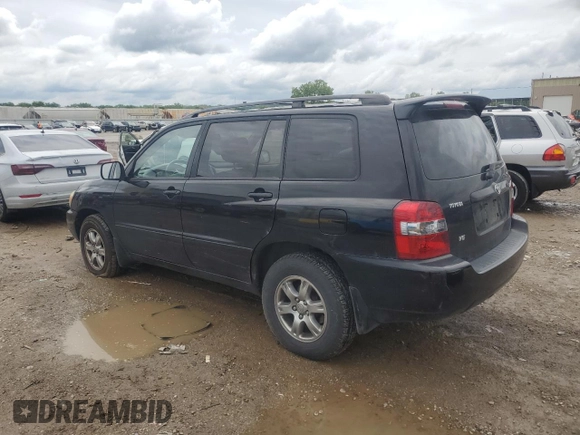 2006 Toyota Highlander z VIN JTEGP21A960121966, wystawiony jako Copart lot #58623015 z przebiegiem 193 656 mil mil oraz Czysty tytuł • Clean title. Historia ofert i sprzedaży dostępna na DreamBid. Obrazek 2.