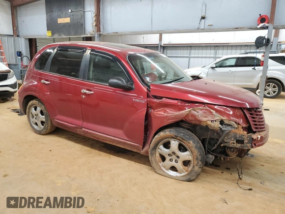 2001 Chrysler PT Cruiser z VIN 3C8FY4BB61T592029, wystawiony jako Copart lot #87741235 z przebiegiem 146 991 mil mil oraz Szkoda całkowita • Salvage title. Historia ofert i sprzedaży dostępna na DreamBid. Obrazek 4.