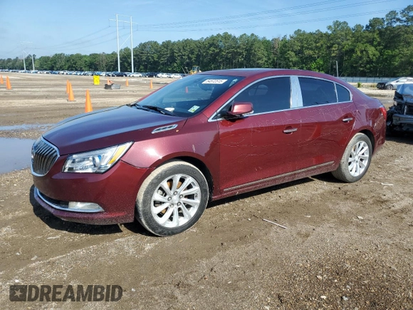 2016 Buick LaCrosse Leather with VIN 1G4GB5G32GF209362, listed as a Copart auction lot 54572515 with 194,313 mi miles and Salvage Title. Bid and sale history available at carsss.com. Image 1.