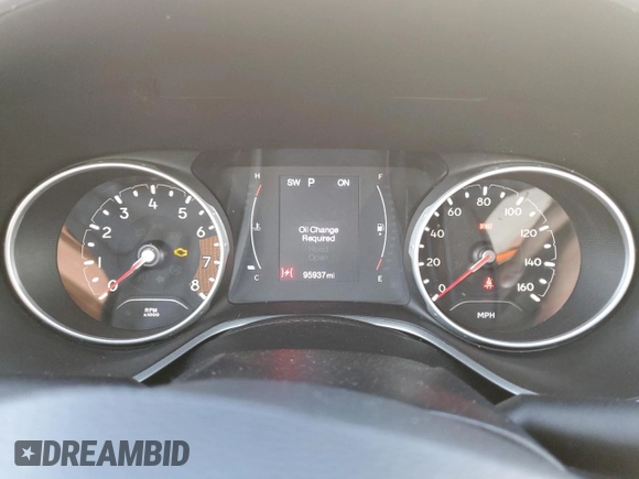 2021 Jeep Compass Latitude с VIN 3C4NJDBB9MT584206, выставлен на аукционе Copart как лот 53272225 с пробегом 95 937 миль миль и Списание • Salvage title. История ставок и продаж доступна на DreamBid. Изображение 9.