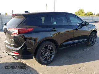 2022 Acura RDX w/A-Spec Package with VIN 5J8TC2H6XNL013953, listed as a Copart auction lot 76123294 with Not Provided miles and Salvage Title. Bid and sale history available at carsss.com. Image 3.
