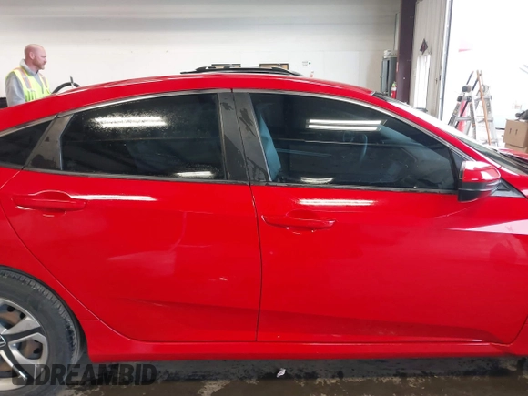 2017 Honda Civic Sedan LX with VIN 2HGFC2F52HH500086, listed as a IAAI auction lot 41831351 with 91,851 mi miles. Bid and sale history available at carsss.com. Image 13.