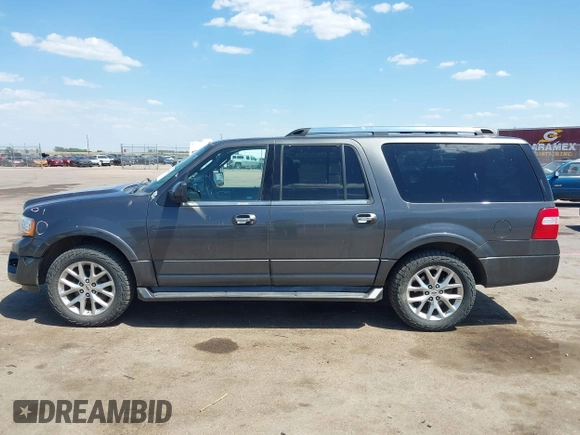 2017 Ford Expedition Max Limited z VIN 1FMJK2AT2HEA73917, wystawiony jako IAAI lot #42240868 z przebiegiem 153 477 mil mil oraz . Historia ofert i sprzedaży dostępna na DreamBid. Obrazek 15.