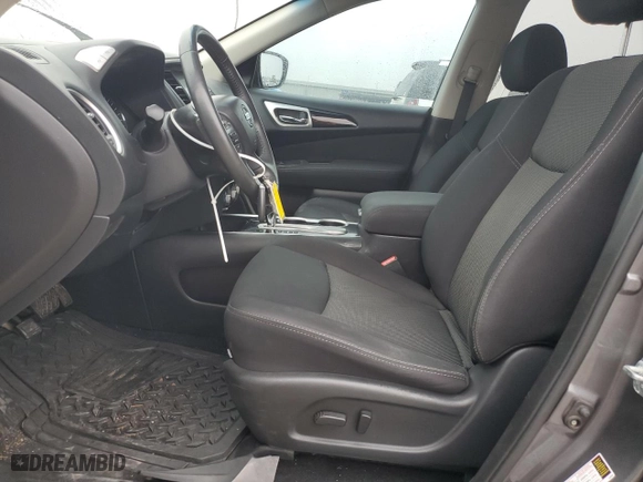 2017 Nissan Pathfinder SV with VIN 5N1DR2MN4HC676319, listed as a Copart auction lot 43793655 with 108,037 mi miles and Salvage Title. Bid and sale history available at carsss.com. Image 7.