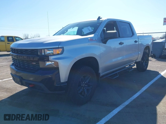2020 Chevrolet Silverado 1500 Custom Trail Boss with VIN 3GCPYCEF7LG435281, listed as a IAAI auction lot 41755690 with 128,927 mi miles and . Bid and sale history available at DreamBid. Image 17.