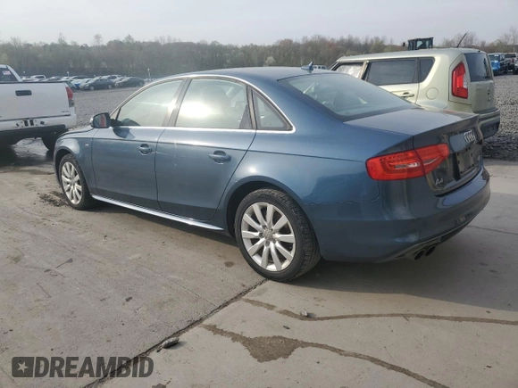 2015 Audi A4 Premium with VIN WAUBFAFL5FN023006, listed as a Copart auction lot 54525945 with 97,223 mi miles and Salvage Title. Bid and sale history available at carsss.com. Image 2.