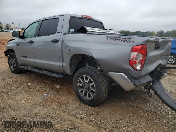 2018 Toyota Tundra 2WD SR5 with VIN 5TFEY5F12JX242258, listed as a Copart auction lot 73524394 with 117,034 mi miles and Salvage Title. Bid and sale history available at carsss.com. Image 2.