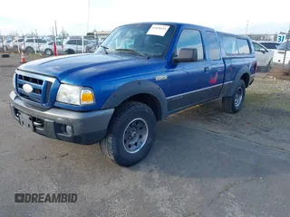 2007 Ford Ranger XLT with VIN 1FTZR45E17PA94223, listed as a IAAI auction lot 41630334 with 120,841 mi miles. Bid and sale history available at carsss.com. Image 2.