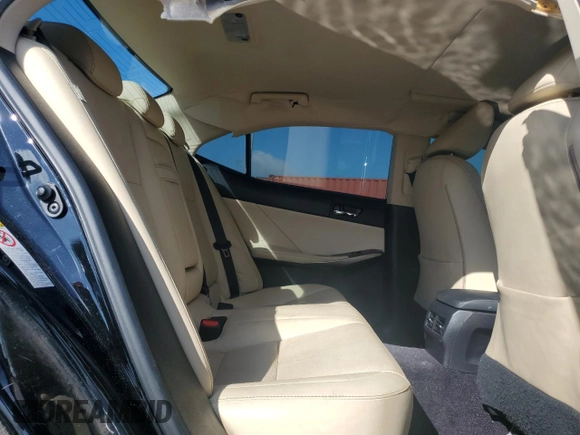 2014 Lexus IS 250 with VIN JTHBF1D22E5029775, listed as a Copart auction lot 56781875 with 127,395 mi miles and Salvage title. Bid and sale history available at DreamBid. Image 10.