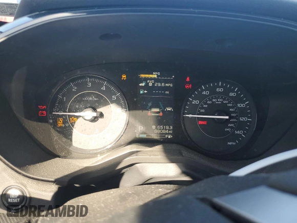 2021 Subaru Impreza with VIN 4S3GTAB63M3709250, listed as a Copart auction lot 54343805 with 88,084 mi miles and Salvage title. Bid and sale history available at DreamBid. Image 9.