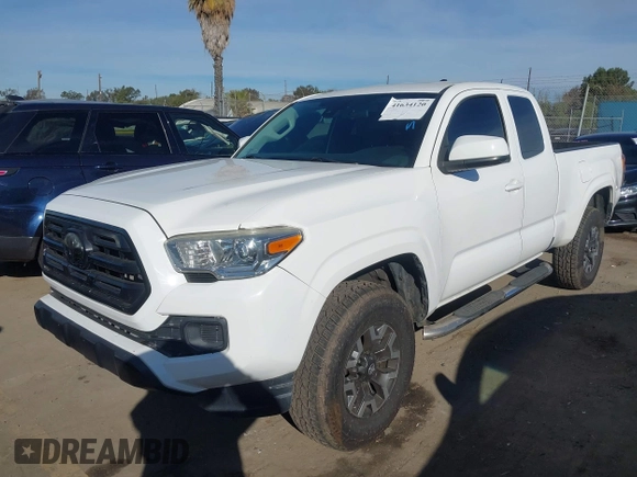 2018 Toyota Tacoma SR with VIN 5TFRX5GN9JX106232, listed as a IAAI auction lot 41634120 with 66,674 mi miles and . Bid and sale history available at DreamBid. Image 17.