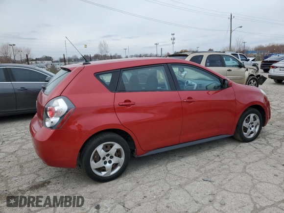 2009 Pontiac Vibe w/1SA with VIN 5Y2SP678X9Z463503, listed as a Copart auction lot 82866454 with 122,782 mi miles and Salvage Title. Bid and sale history available at carsss.com. Image 3.