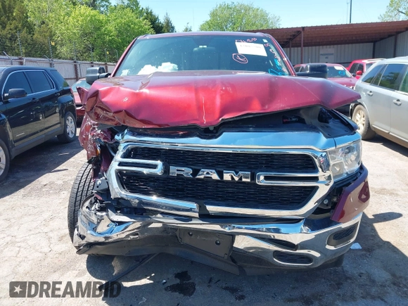 2024 Ram 1500 Tradesman with VIN 1C6SRECG5RN205714, listed as a IAAI auction lot 42085708 with 11,412 mi miles and . Bid and sale history available at DreamBid. Image 13.