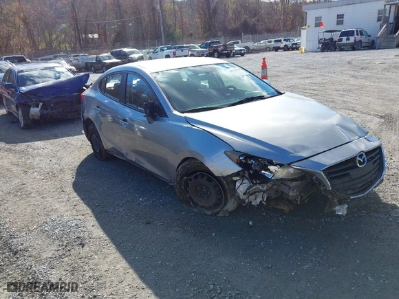 2014 Mazda Mazda3 i Sport with VIN JM1BM1U7XE1169521, listed as a IAAI auction lot 40721529 with 87,545 mi miles. Bid and sale history available at carsss.com. Image 1.