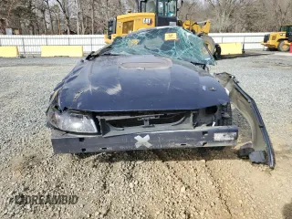 2003 Ford Mustang GT Deluxe with VIN 1FAFP42X23F321777, listed as a Copart auction lot 45707565 with 0 mi miles and Salvage Title. Bid and sale history available at carsss.com. Image 5.