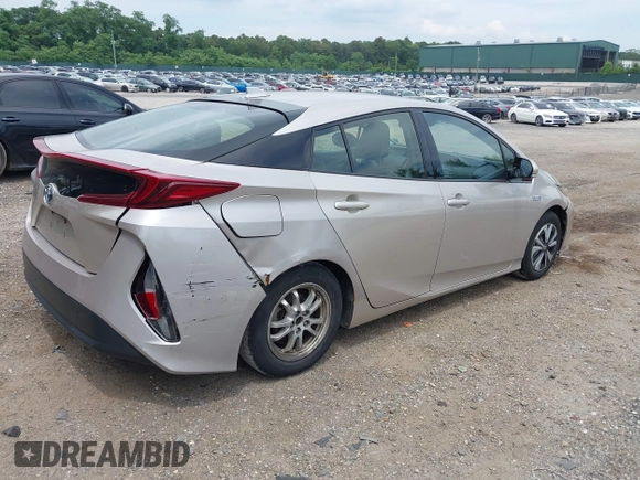 2017 Toyota Prius Plus with VIN JTDKARFPXH3047335, listed as a IAAI auction lot 42586797 with 120,166 mi miles and . Bid and sale history available at DreamBid. Image 4.