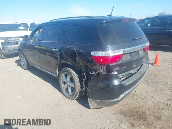 2013 Dodge Durango Citadel z VIN 1C4RDHEG2DC674736, wystawiony jako IAAI lot #40948649 z przebiegiem 75 461 mil mil oraz . Historia ofert i sprzedaży dostępna na DreamBid. Obrazek 3.