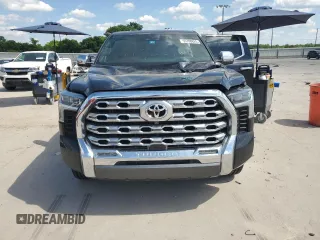 2022 Toyota Tundra 1794 Edition with VIN 5TFMA5DB7NX001779, listed as a Copart auction lot 55788825 with 51,582 mi miles and Salvage title. Bid and sale history available at DreamBid. Image 5.