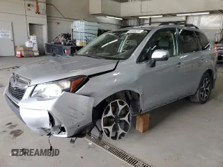 2015 Subaru Forester 2.0XT Touring with VIN JF2SJGWC3FH486752, listed as a Copart auction lot 46903235 with 91,465 mi miles and Salvage Title. Bid and sale history available at carsss.com. Image 1.