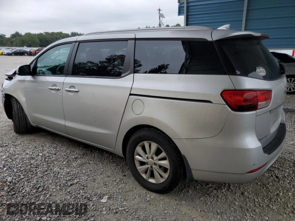 2018 Kia Sedona LX with VIN KNDMB5C12J6350371, listed as a Copart auction lot 71575374 with 117,880 mi miles and Salvage Title. Bid and sale history available at carsss.com. Image 2.