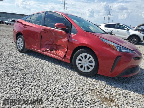 2022 Toyota Prius L Eco z VIN JTDKAMFU5N3156371, wystawiony jako Copart lot #63636605 z przebiegiem 40 386 mil mil oraz Szkoda całkowita • Salvage title. Historia ofert i sprzedaży dostępna na DreamBid. Obrazek 4.