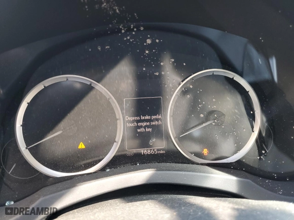 2014 Lexus IS 250 with VIN JTHCF1D22E5007375, listed as a Copart auction lot 45572515 with 16,865 mi miles and Salvage Title. Bid and sale history available at carsss.com. Image 9.