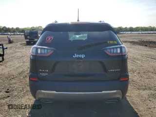 2020 Jeep Cherokee Limited with VIN 1C4PJMDXXLD643317, listed as a Copart auction lot 59341115 with 58,514 mi miles and Salvage title. Bid and sale history available at DreamBid. Image 6.