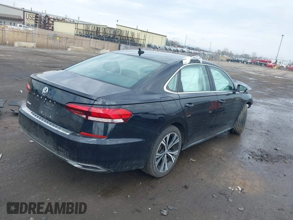 2021 Volkswagen Passat SE z VIN 1VWSA7A36MC014185, wystawiony jako IAAI lot #41915701 z przebiegiem 175 043 mil mil oraz . Historia ofert i sprzedaży dostępna na DreamBid. Obrazek 4.